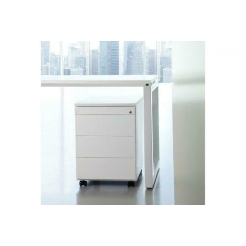 Robberechts Projectline Bureau Ladenblok Trolley NEW* wit