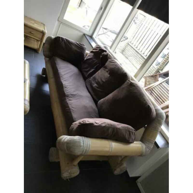 Bamboe set, binnen/buiten