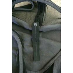 10 days body mt 1 (S/M) donker grijs apart zga nieuw
