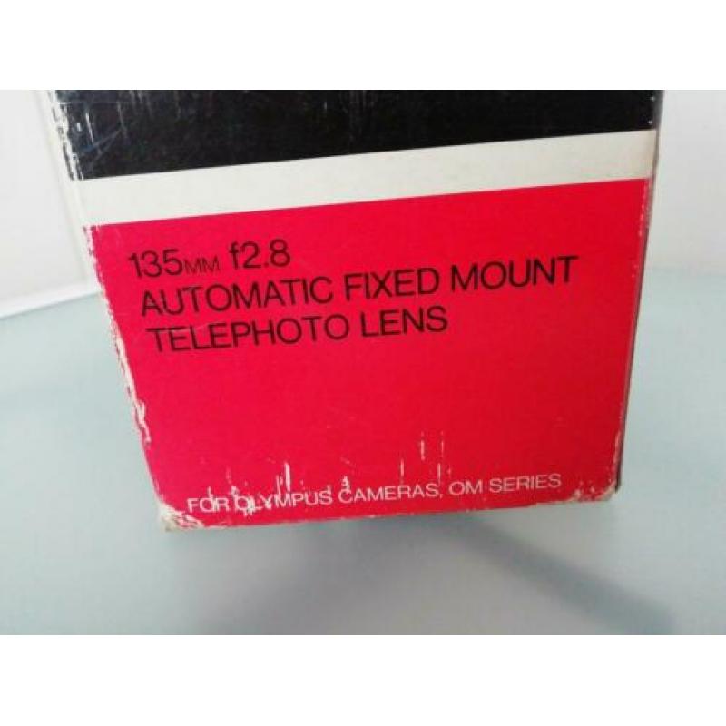 Vivitar 135mm 2.8 Olympus Om serie lens