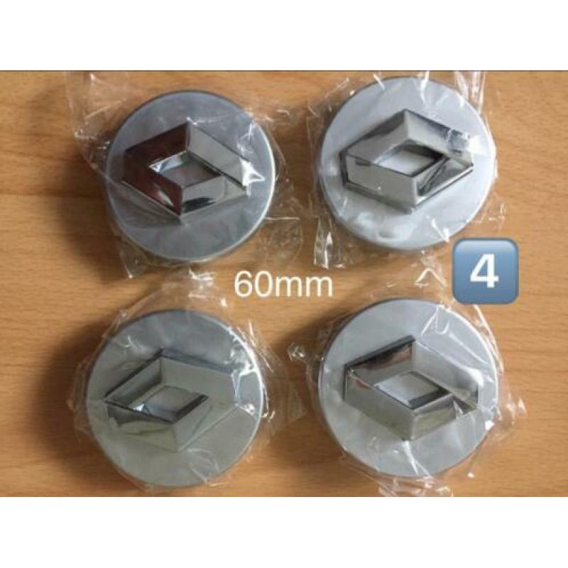 Naafdoppen Renault naafkappen 60 mm 57 mm