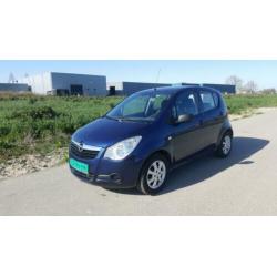 Opel Agila 1.0 12V 2009 Blauw