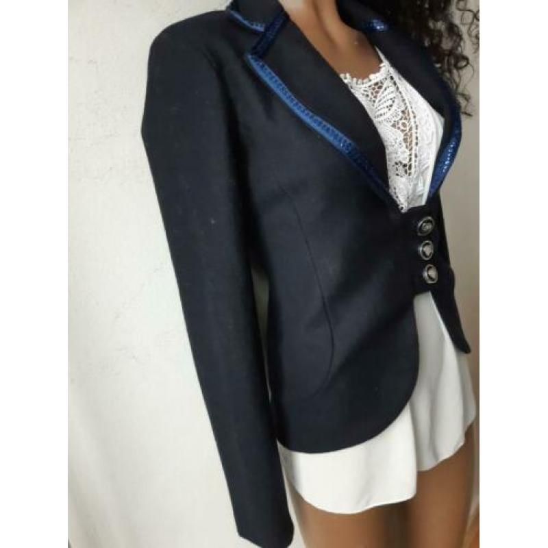 PUERCO ESPIN wol blazer jasje maat s maat 36