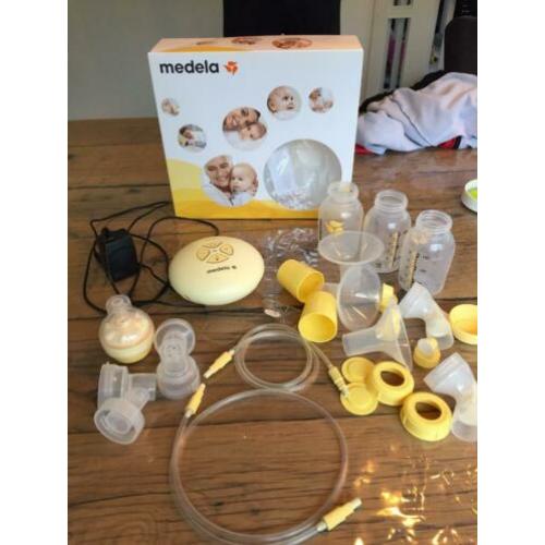 medela swing borstkolf enkel, toebehoren inclusief
