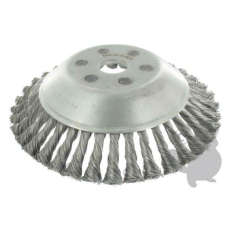 Onkruidborstel 20cm incl reduceerring 25.4 - 20mm voor Stihl