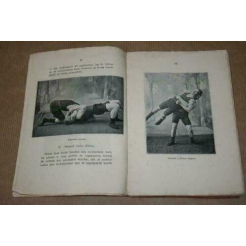 Zeldzaam oud boek - De Amateur Worstelaar - Ca 1920 !!