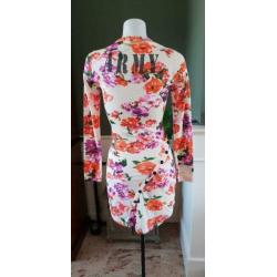 ZGAN oranje MET INJEANS jurk lange top mt M ? S 36, topje
