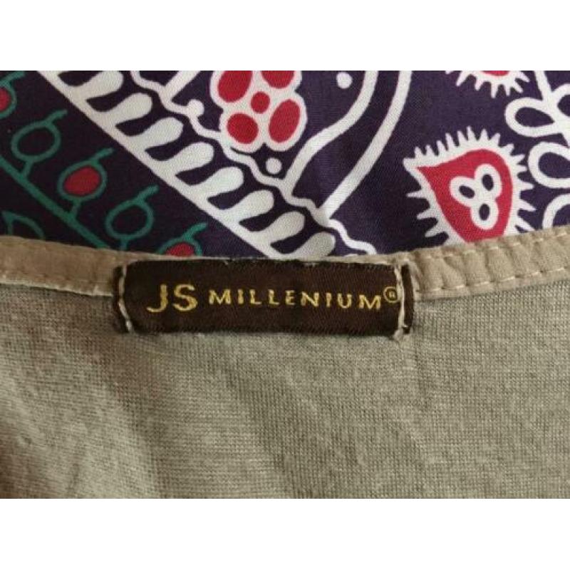Mooie beige tuniek met twee lagen maat 42/44 voor 10€