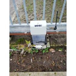 Ruim 5 meter breed electrisch tuinhek