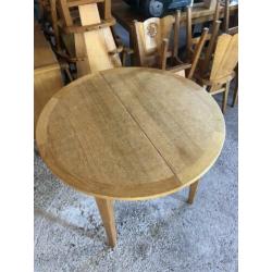 Eiken tafel inklapbaar
