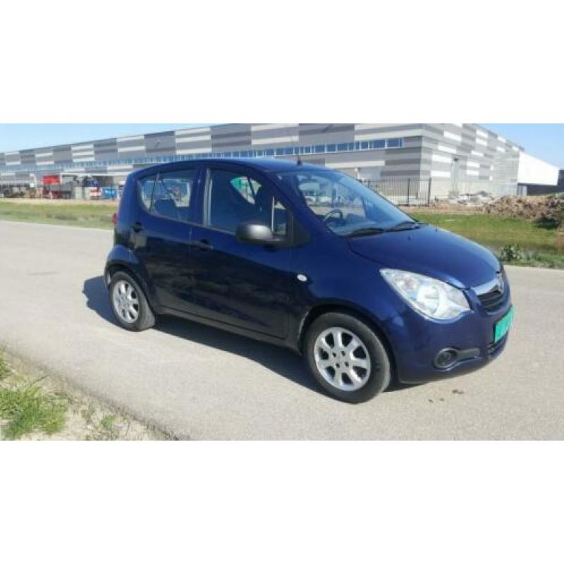 Opel Agila 1.0 12V 2009 Blauw