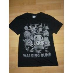 The Simpsons shirt S Walking Dumb izgst
