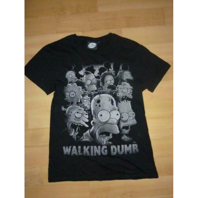 The Simpsons shirt S Walking Dumb izgst