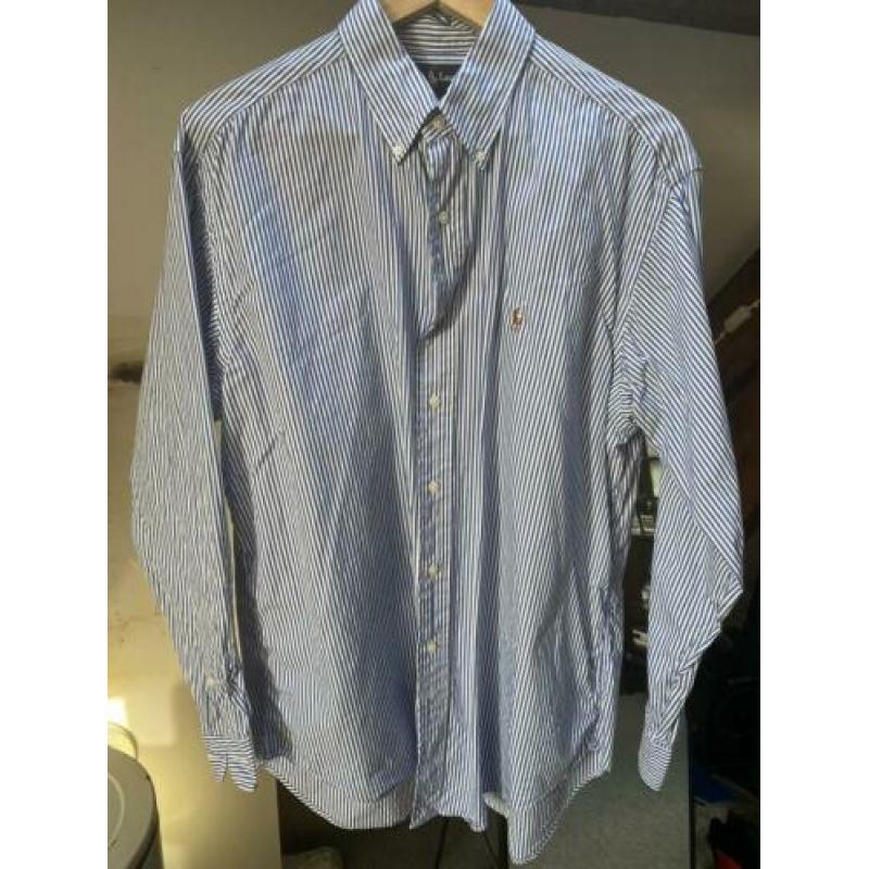 Ralph Lauren | gestreept overhemd | maat L