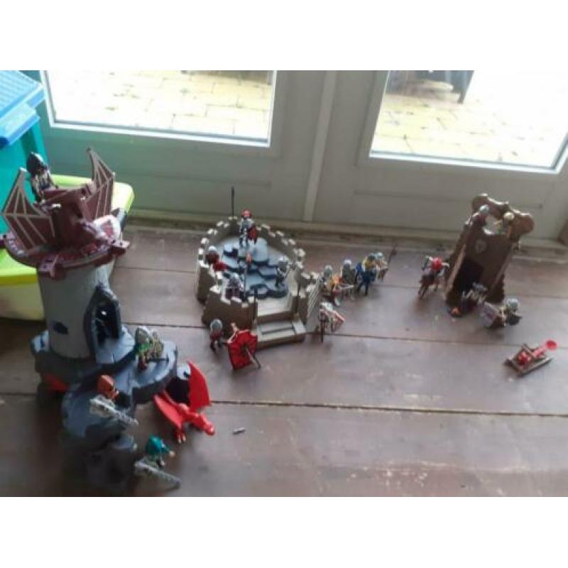 Playmobiel ridders enz