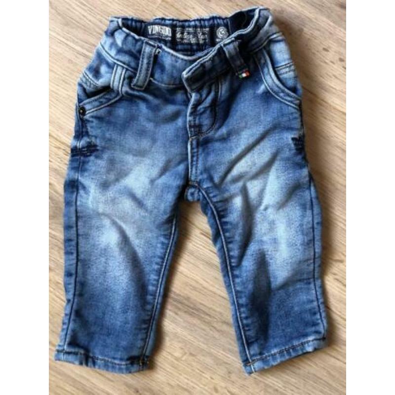 Spijkerbroekjes mt68.Hema,vingino,tumble ‘n dry en prenatal