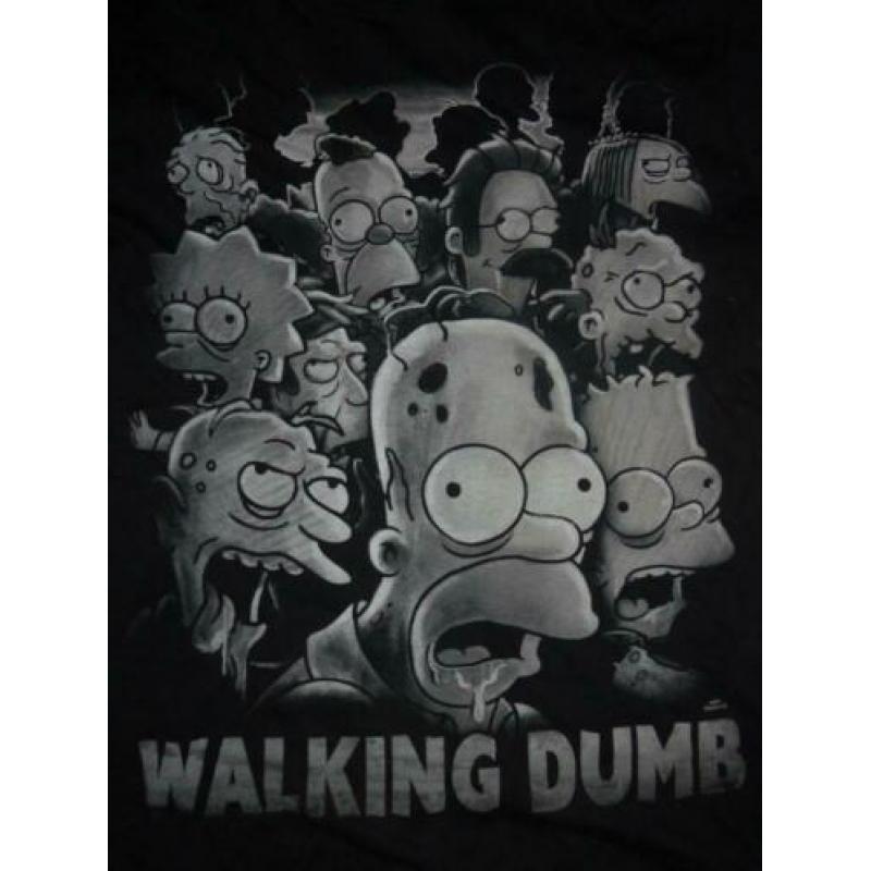 The Simpsons shirt S Walking Dumb izgst