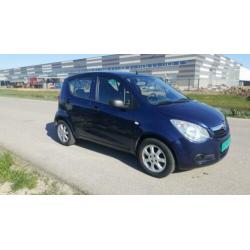 Opel Agila 1.0 12V 2009 Blauw