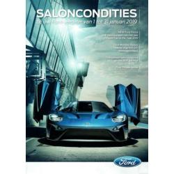 Folder Ford modellen (Salon van Brussel - 2019)