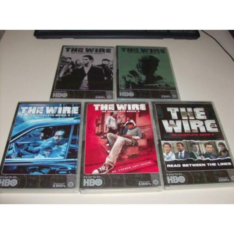 The Wire - Seizoen 1 t/m 5 - The Complete Serie - 24 Discs