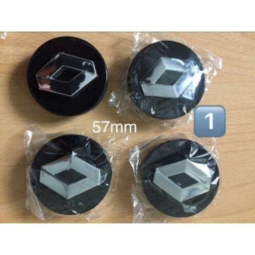 Naafdoppen Renault naafkappen 60 mm 57 mm