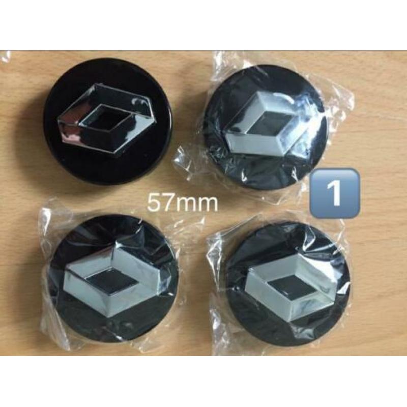 Naafdoppen Renault naafkappen 60 mm 57 mm
