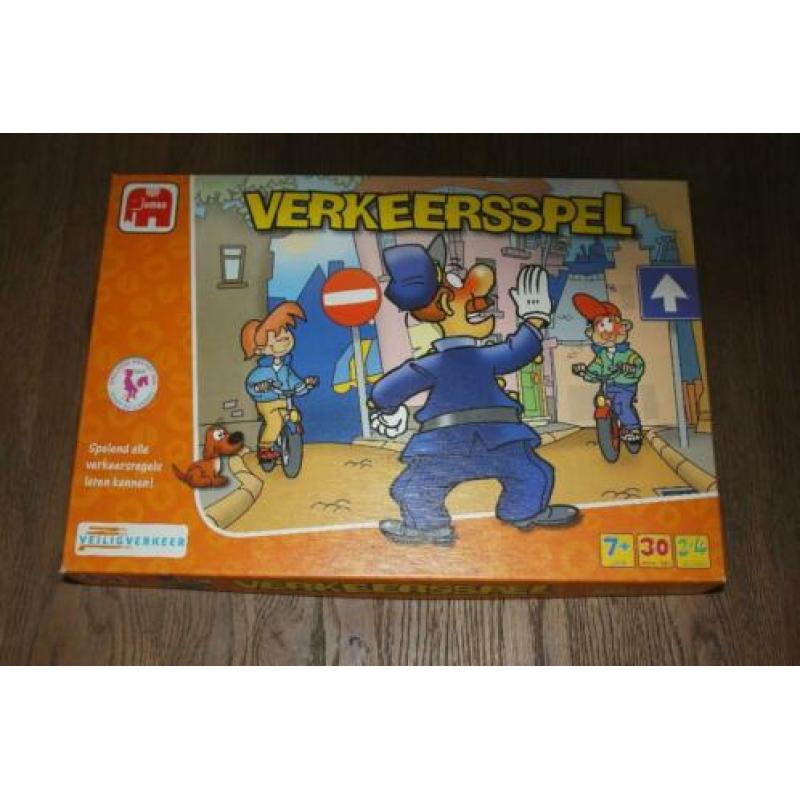 Verkeersspel-Jumbo- Bordspel.