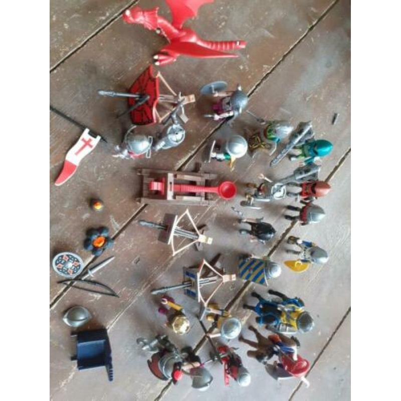 Playmobiel ridders enz