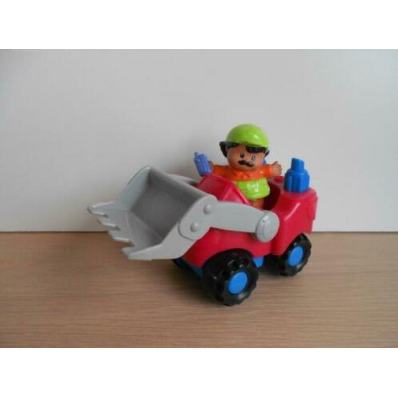 Fisher Price : Helicopter/Paard en wagen/Traktor/Heftruck