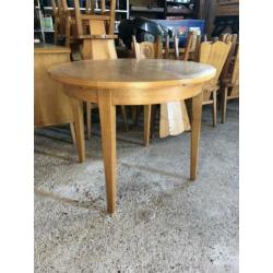 Eiken tafel inklapbaar