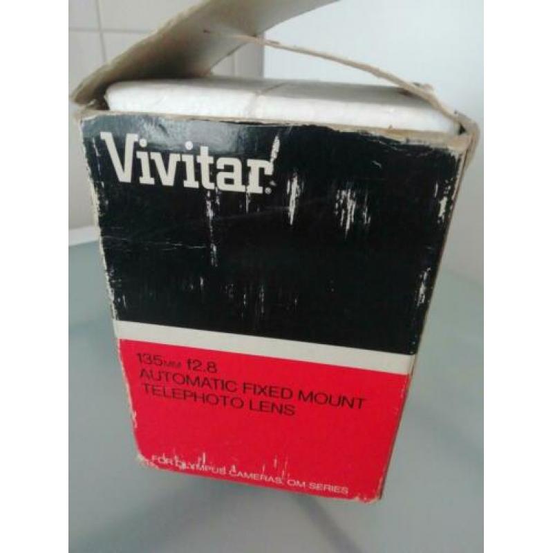 Vivitar 135mm 2.8 Olympus Om serie lens