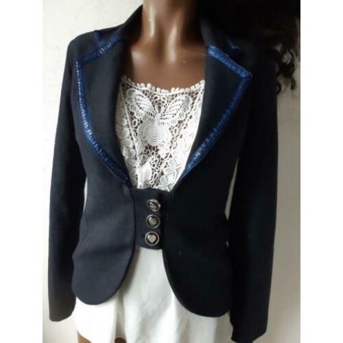 PUERCO ESPIN wol blazer jasje maat s maat 36