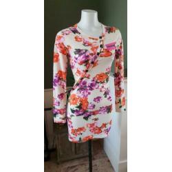ZGAN oranje MET INJEANS jurk lange top mt M ? S 36, topje