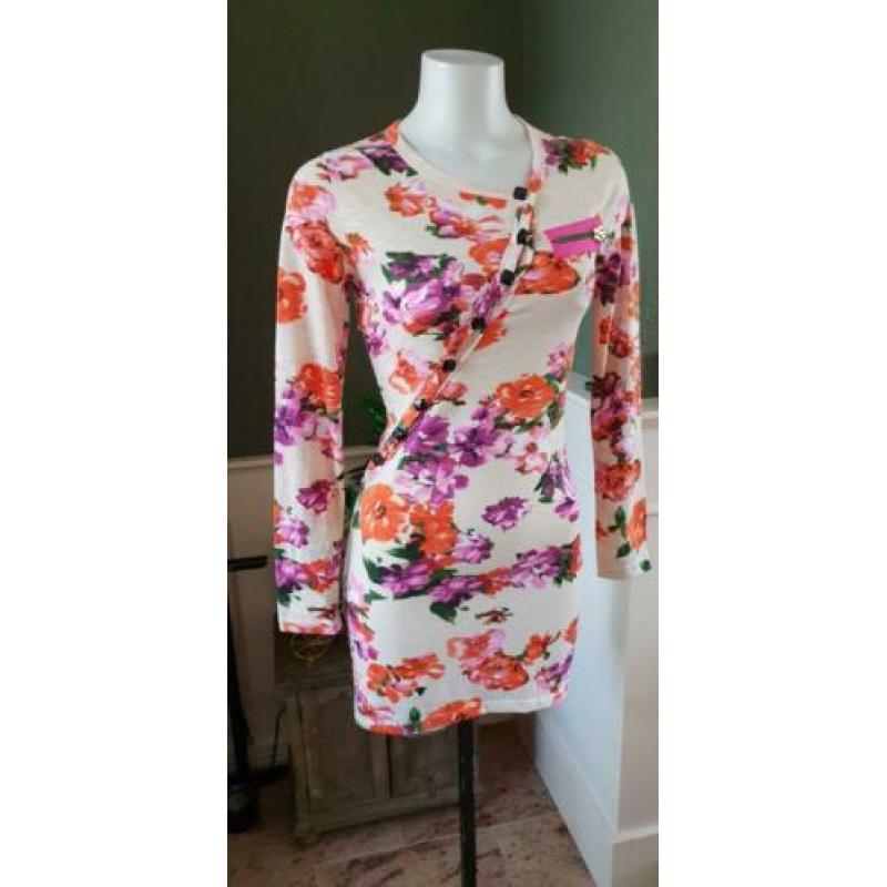 ZGAN oranje MET INJEANS jurk lange top mt M ? S 36, topje
