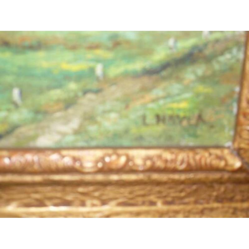 Olieverf schilderij, L. Haver