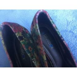 Velvet pumps Bluebox maat 40