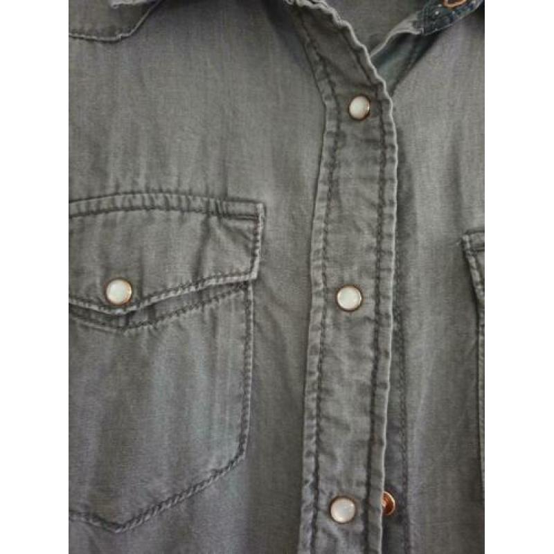 Dames spijker blouse Only