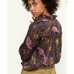 Ba&sh prachtige blouse model Danila Fr mt 1 S Nl XS/S