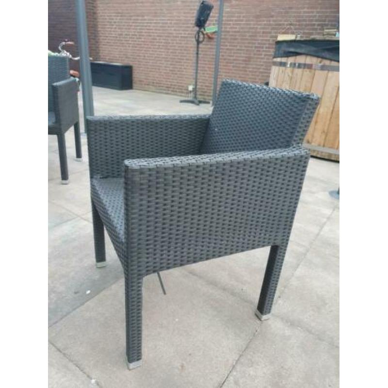 6 tuinstoelen