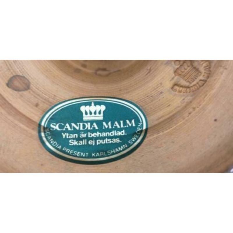 Skandia Malm vintage kandelaar