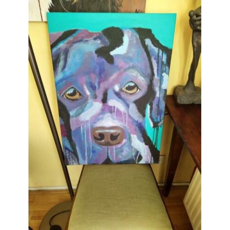 Schilderijen ''Doggy Love '' Te Koop
