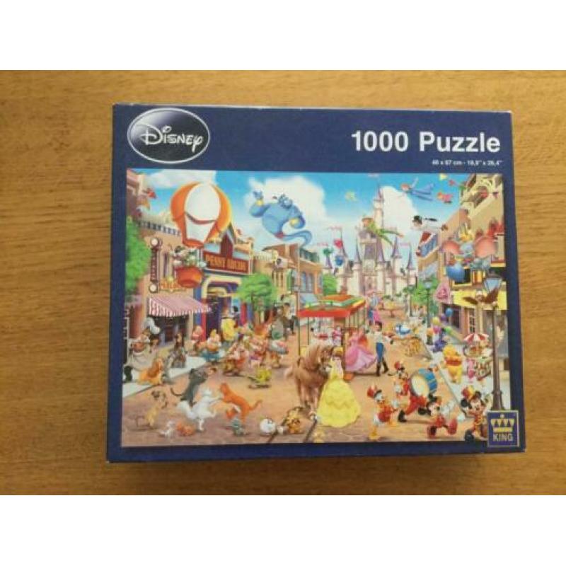 Puzzels 1000 stukjes