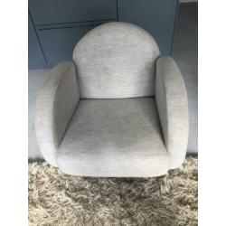 Mooie draaifauteuil grijs stof Passe Partout