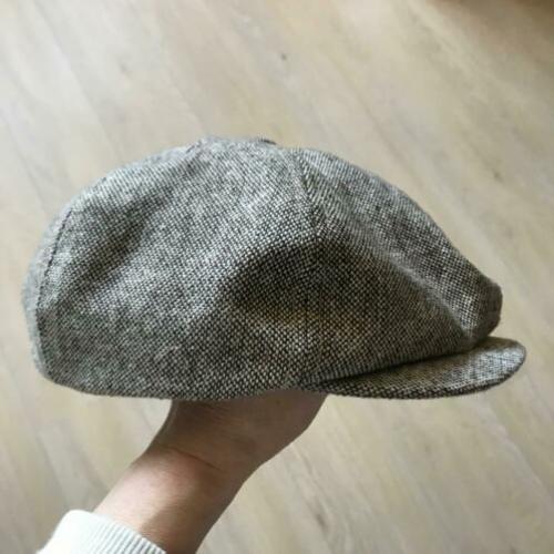 Dames pet van merk 8MM - bruine bolpet