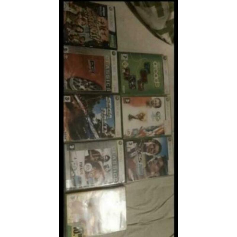 Xbox 360 met Kinect en 8 spellen
