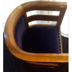 Art Deco fauteuils twee stuks, gerestaureerd .