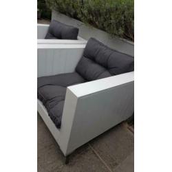 Tuinstoel hardhout 2 stuks