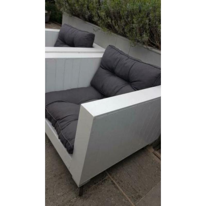Tuinstoel hardhout 2 stuks