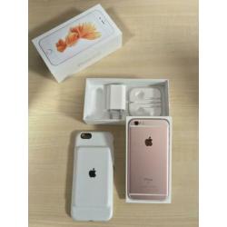Iphone 6s - 64gb MET orginele apple battery case