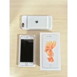 Iphone 6s - 64gb MET orginele apple battery case